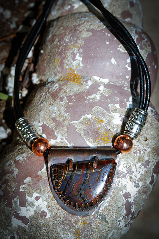 Tiger Iron Necklace