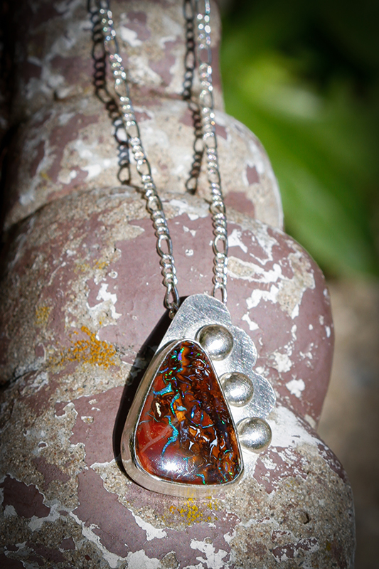 Koroit Bolder Opal Necklace