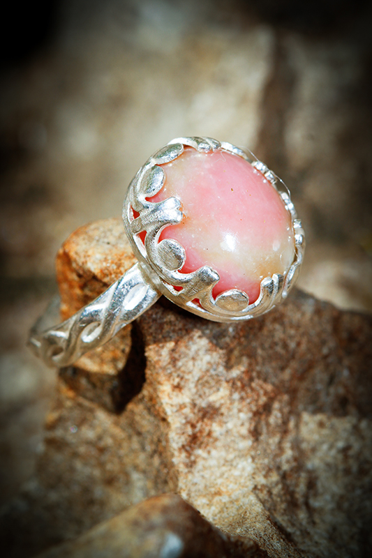 Pink Opal Ring